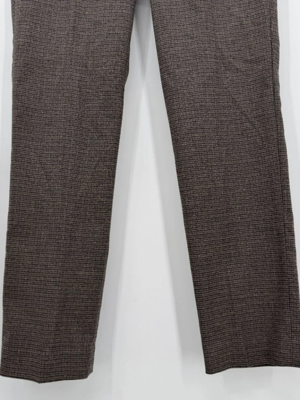 J.Crew Thompson Dress Pants Men 29x30 Brown Houndstooth Tapered Stretch NWT